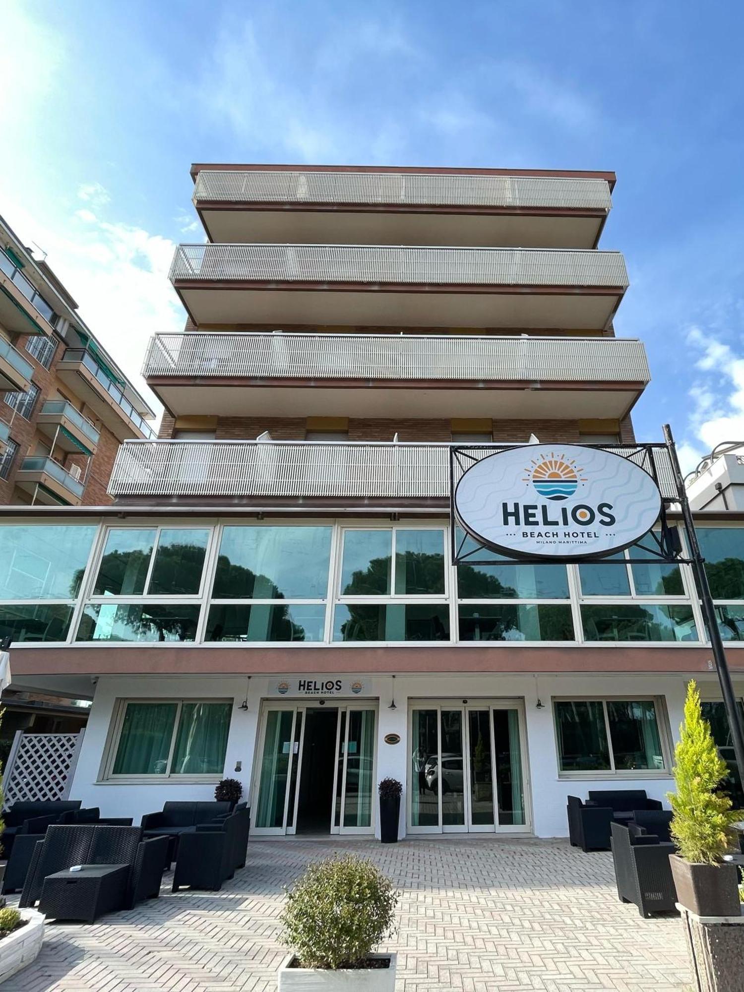 Hotel Helios Beach Milano Marittima Exterior photo