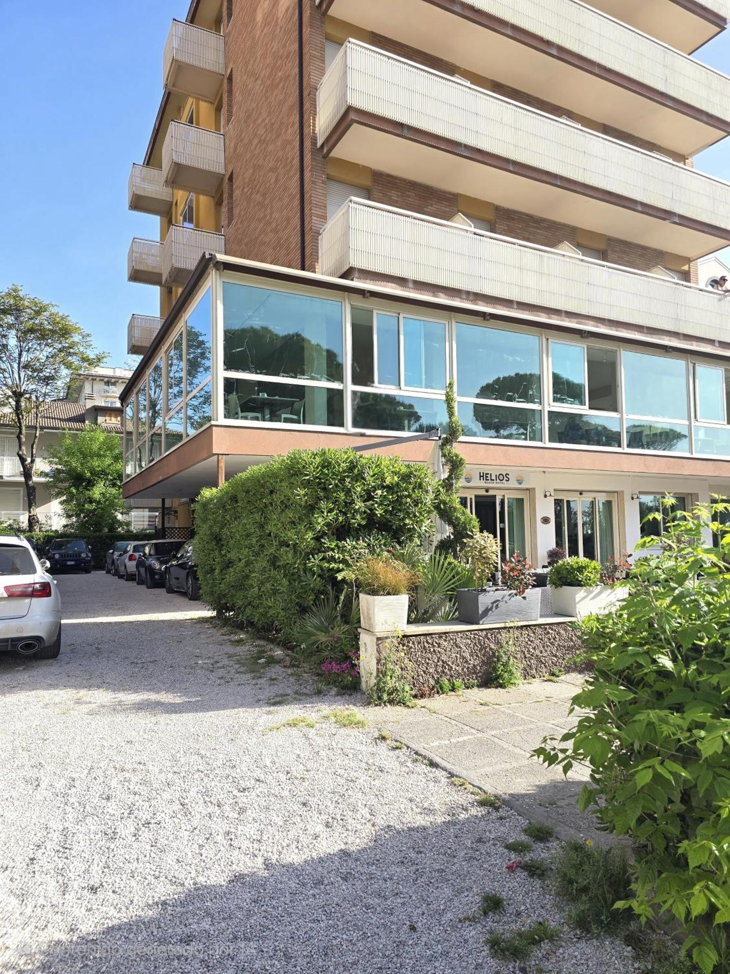 Hotel Helios Beach Milano Marittima Exterior photo